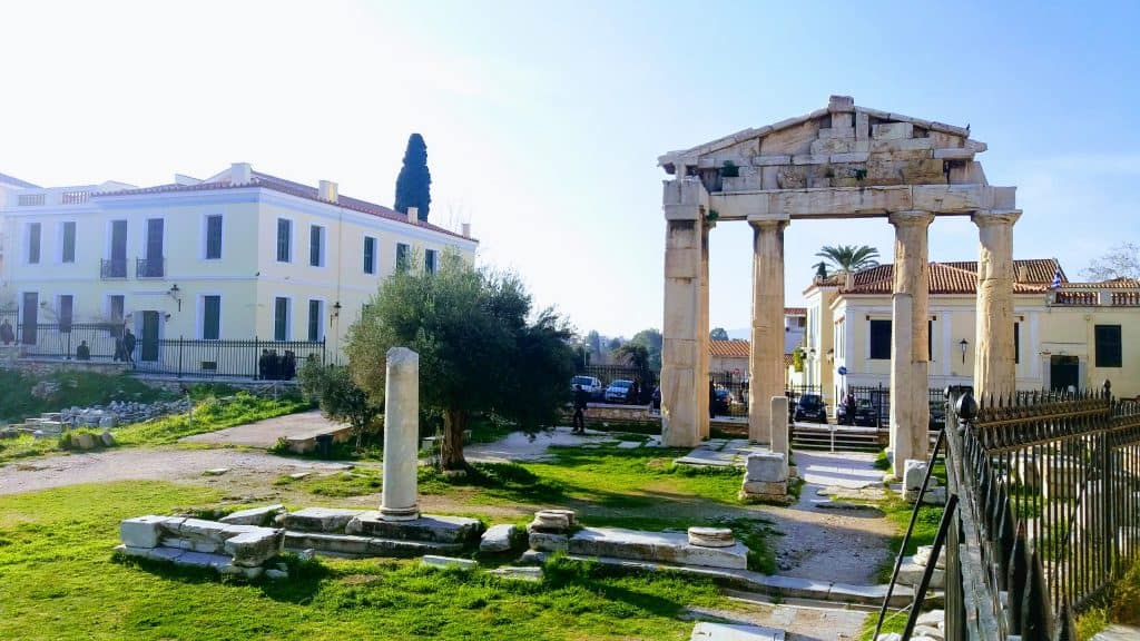 Brama Ateny Archegetis na Rzymskiej Agorze